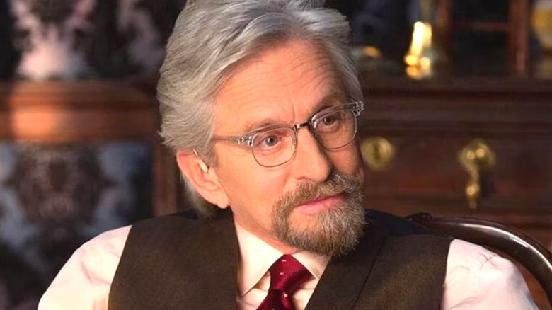 Hank Pym smirking