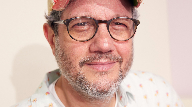 Michael Giacchino smiling