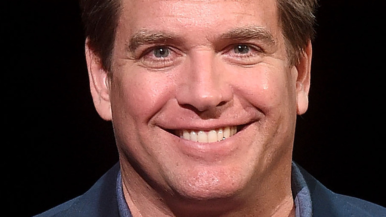 Michael Weatherly smiling 