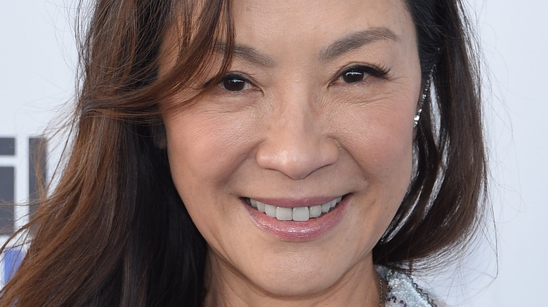 Michelle Yeoh smiling at Spirit Awards