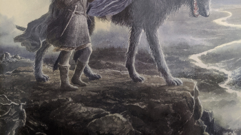 Beren and Lúthien hold hands