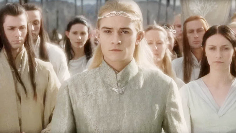Legolas leads the Elves