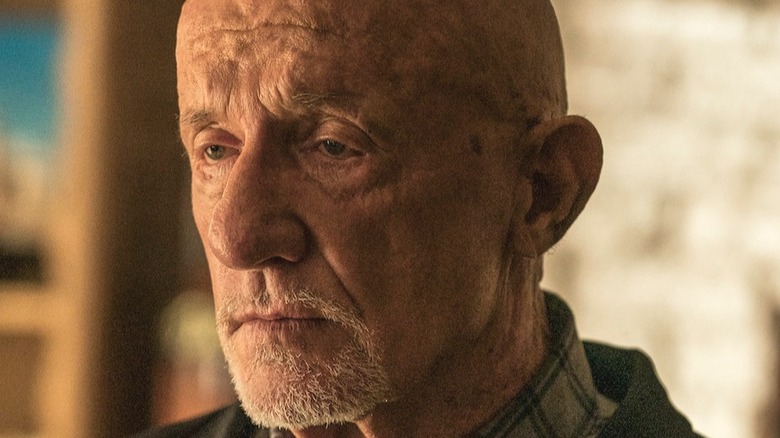 Mike Ehrmantraut shooting gun