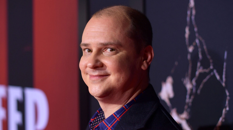 Mike Flanagan looking mischievous