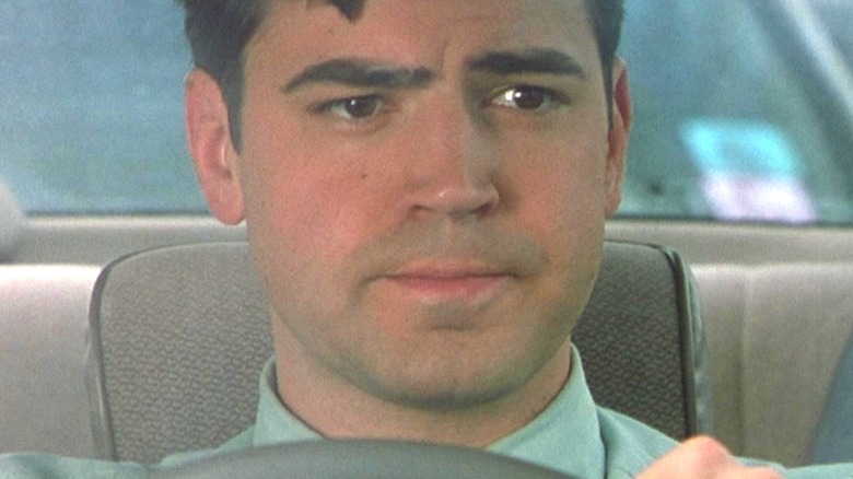 Ron Livingston driving