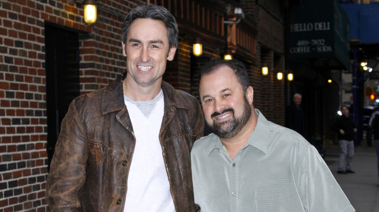 Frank Fritz and Mike Wolfe smiling