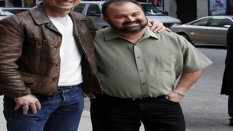 Mike Wolfe and Frank Fritz smiling