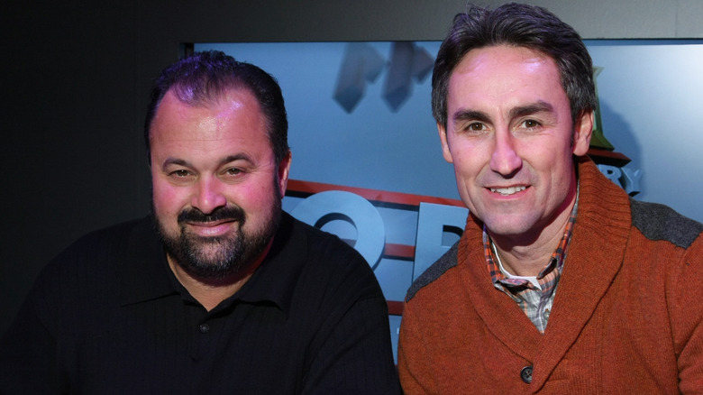 Frank Fritz and Mike Wolfe posing