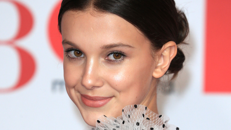 Millie Bobby Brown smiling