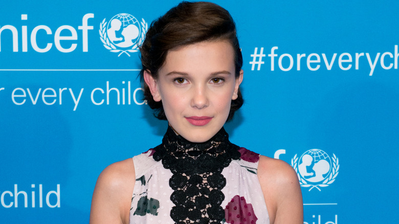 Millie Bobby Brown at UNICEF event