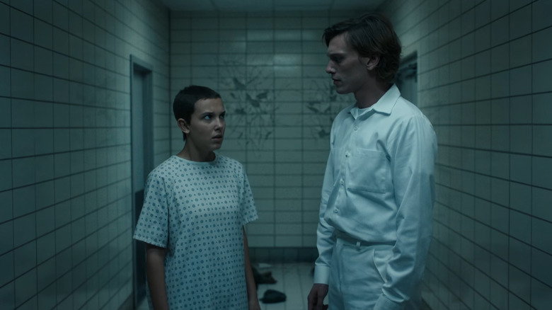 Eleven is confronted by One