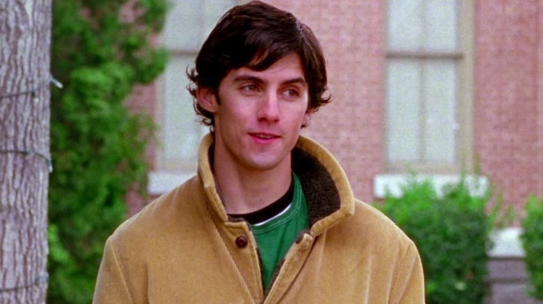 Milo Ventimiglia smiles