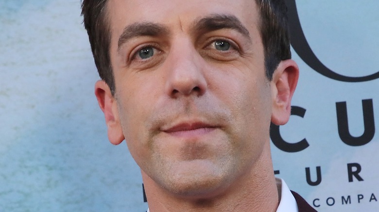 B.J. Novak on the red carpet