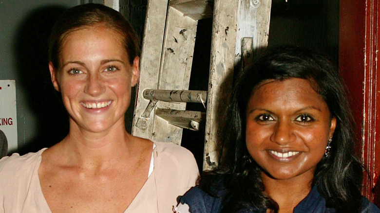 Brenda Withers and Mindy Kaling smiling