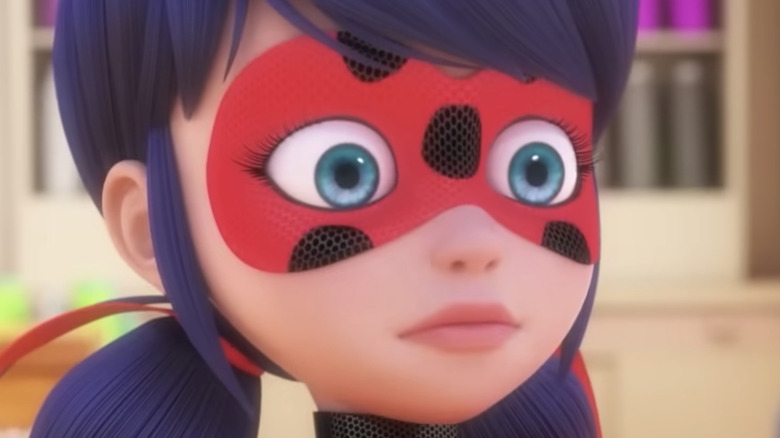 Ladybug wearing a mask