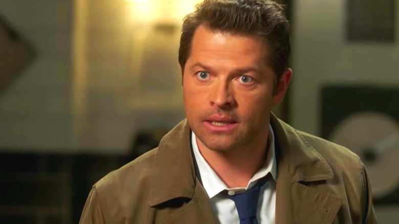 Castiel looking angry