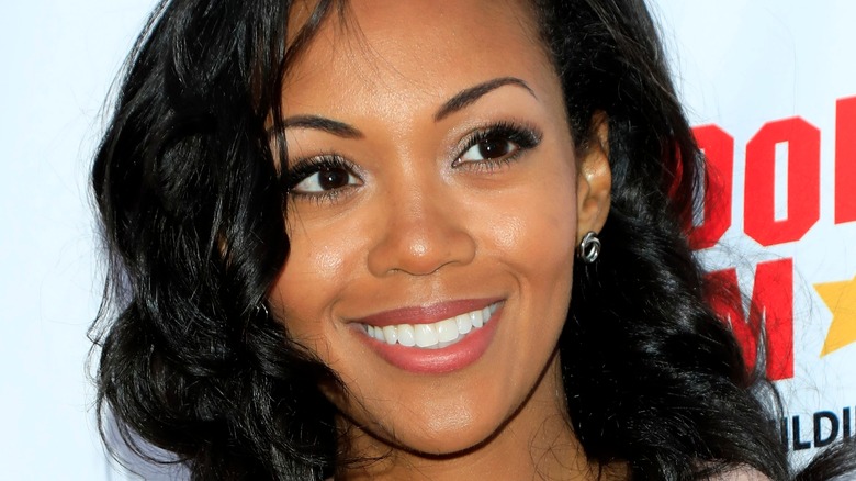 Mishael Morgan smiling