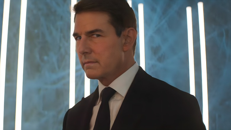 Ethan Hunt glaring