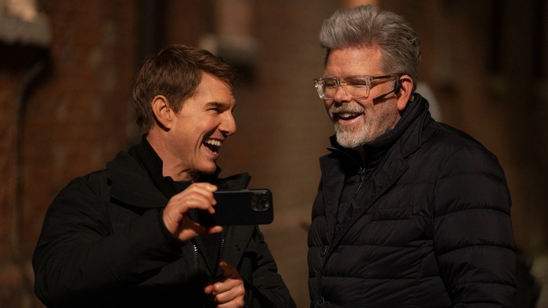 Tom Cruise and Christopher McQuarrie