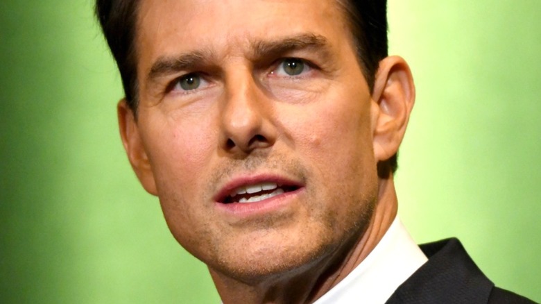 Tom Cruise looking incredulous