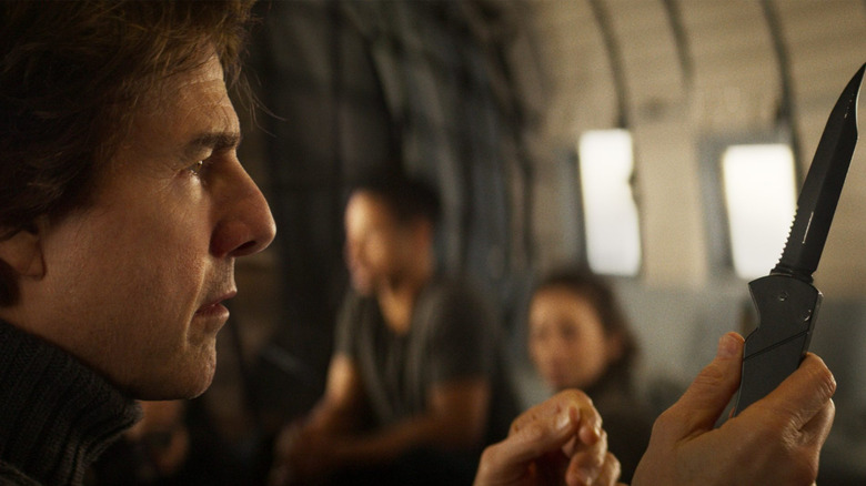 Ethan Hunt looking at knife (2025)