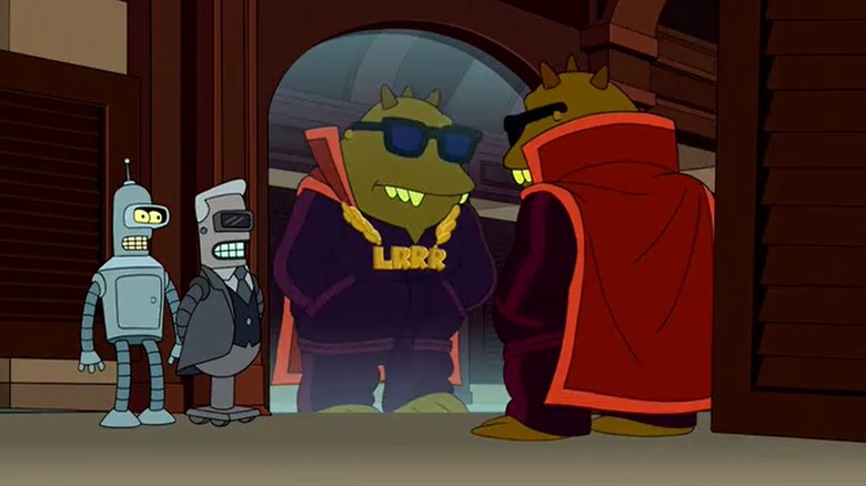 Scene from Futurama