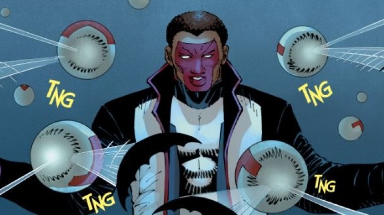 Mister Terrific smiling