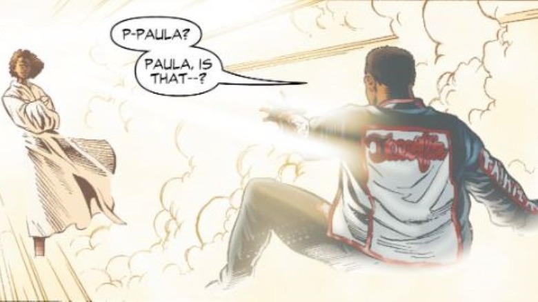 Mister Terrific having vision