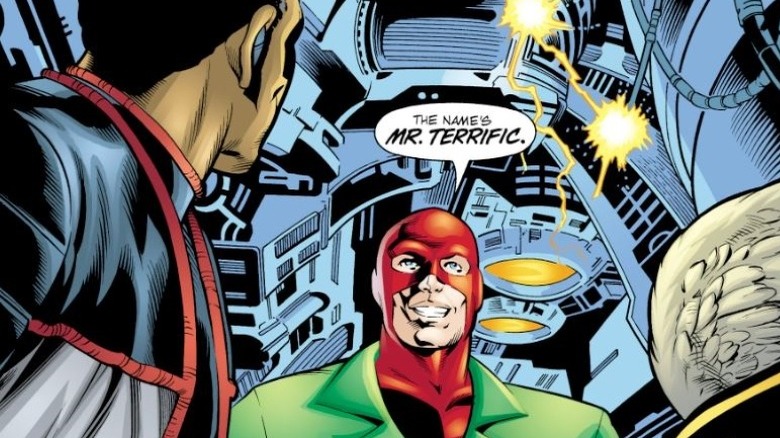 Mister Terrific meets Mister Terrific