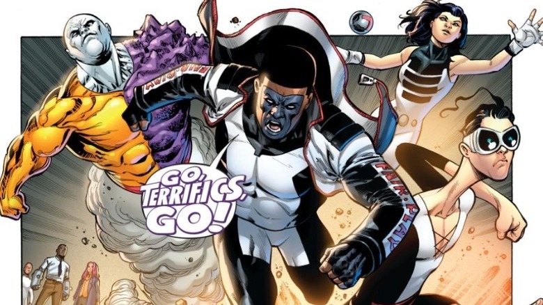 The Terrifics attacking