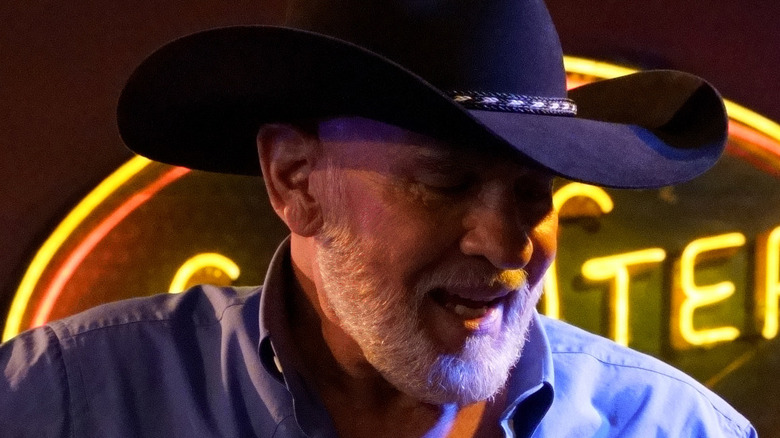 Actor Mitch Pileggi in a cowboy hat