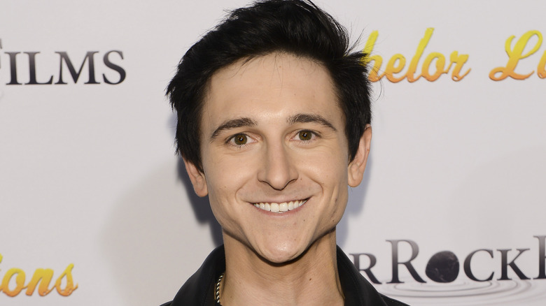 Mitchel Musso smiling