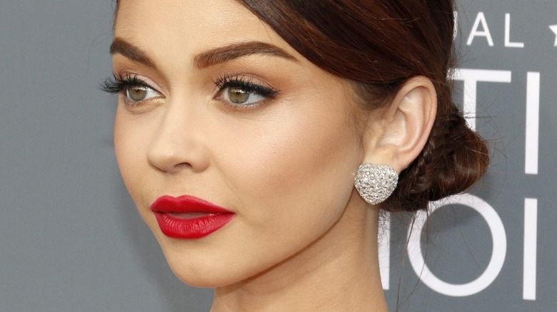 Sarah Hyland (Haley Dunphy) at the 23rd Annual Critics' Choice Awards