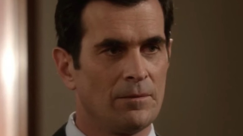 Phil Dunphy plotting on Modern Family