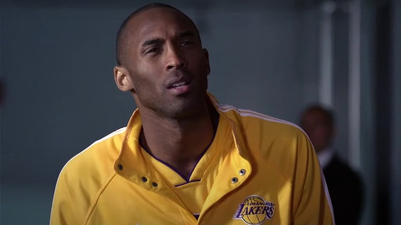 Kobe Bryant looking confused