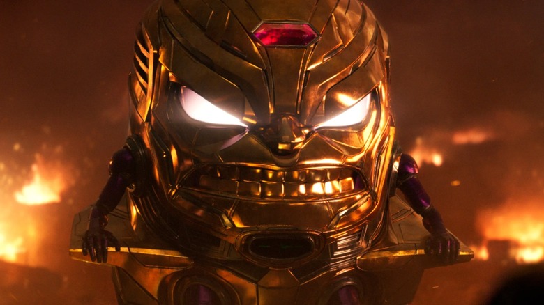 MODOK wearing his helmet