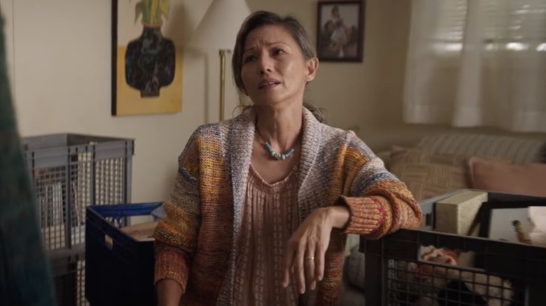 Caroline Randa looking up sadly in Monarch: Legacy of Monsters