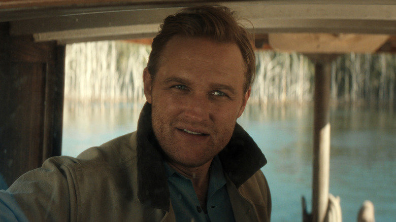 Young Lee Shaw smirking on Monarch: Legacy of Monsters