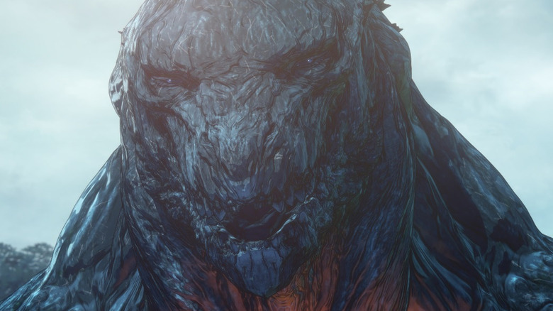 Godzilla Earth glares