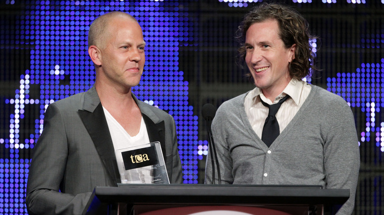 Ryan Murphy and Ian Brennan smiling