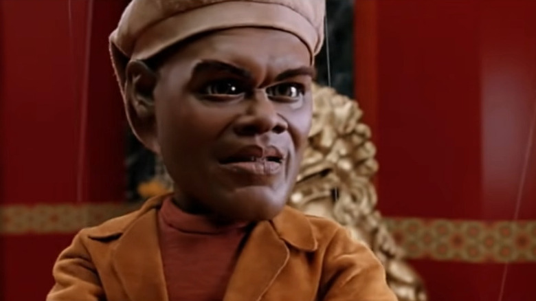 Samuel L. Jackson (voice of Fred Tatasciore) in "Team America: World Police"