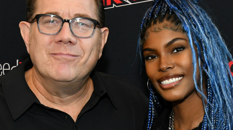 Fred Tatasciore and Diamond White smile 