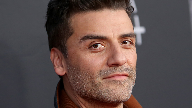 Oscar Isaac attending an event