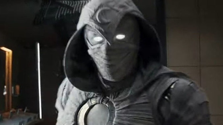 Marvel's Moon Knight with glowing eyes