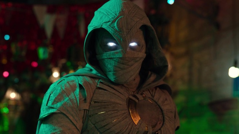 Moon Knight glowing eyes