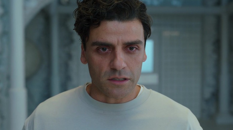 Marc Spector white shirt