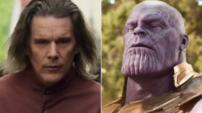 Harrow from Moon Knight and Thanos in Avengers: Infinity War