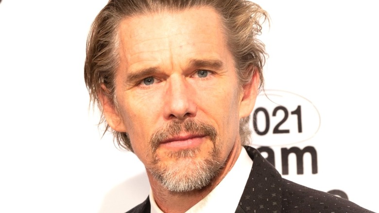 Ethan Hawke smiling