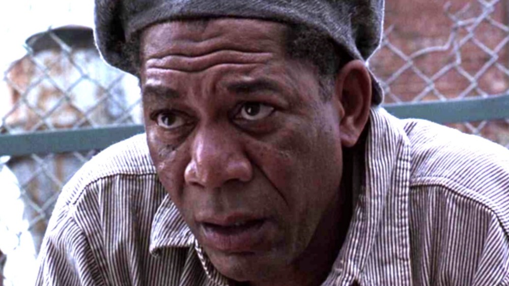 Morgan Freeman in The Shawshank Redemption