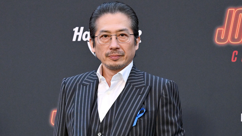 Hiroyuki Sanada smiling